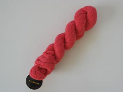Jojoland Cashmere 2-ply Yarn #211 Spiced Coral