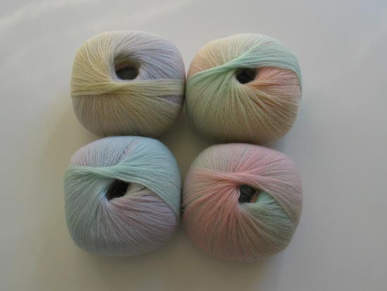 Jojoland Harmony Lace Yarn #04 Purple, Blue, Pink