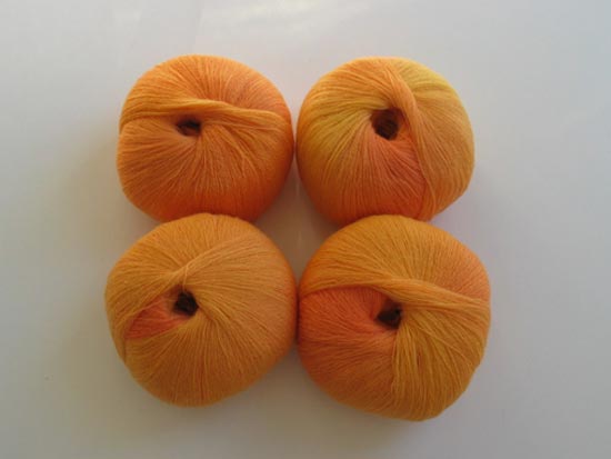 Jojoland Harmony Lace Yarn #08 Rose, Sunset, Orange