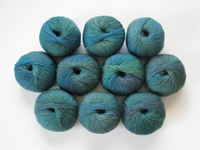 Jojoland Melody Superwash Yarn #16 Teal, Green