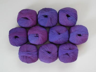 Jojoland Melody Superwash Fingering Yarn #28 Purple