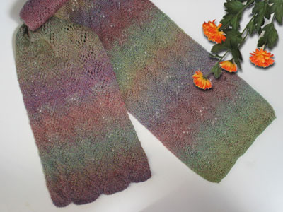 Jojoland Spring Garden Scarf Pattern #ms11-02