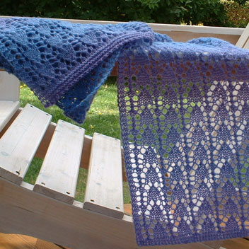 Jojoland Snowdop Lace Scarf Pattern