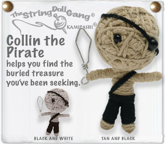 Kamibashi Collin The Pirate (Tan) String Doll Gang