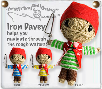 Kamibashi Iron Davy (Green) String Doll Gang