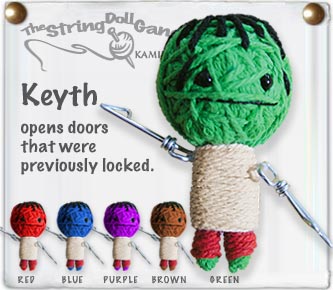 Kamibashi Keyth (Green) String Doll Gang