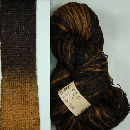 Kauni Yarn Effektgarn Wool 100% 8/2 in Colorway ED 140 grams - 616 yards