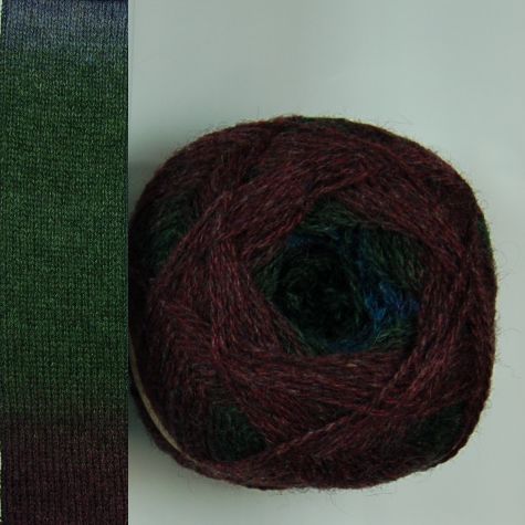 Kauni Yarn Effektgarn wool 100% 8/2 in Colorway EF 140 grams - 616 yards