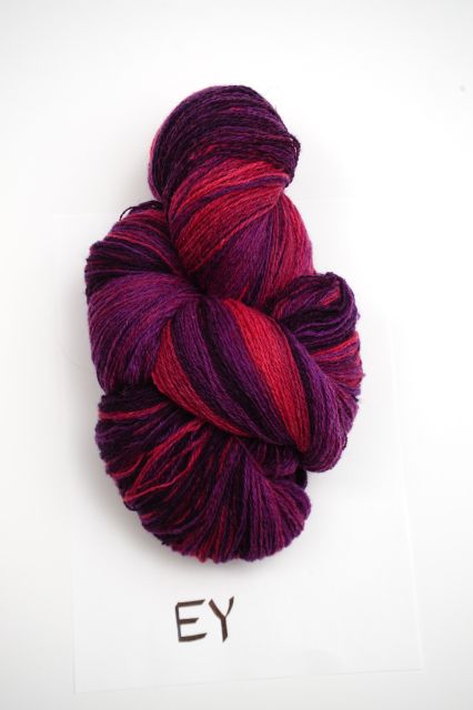 Kauni Yarn Effektgarn wool 100% 8/2 in Colorway EY 160 grams - 704 yards