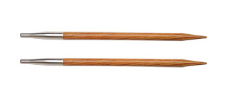 Knitters Pride Dreamz Symfonie Wood Interchangeable Needle Tip US #10 (6.0 mm) Standard 5 Inch Tip