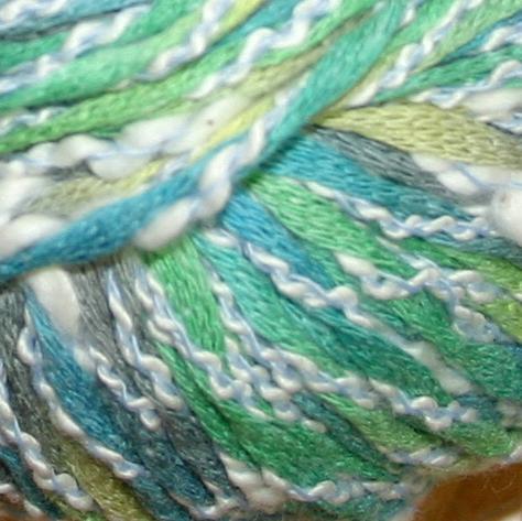 Laines Du Nord Amerino Yarn 104 Blue Yellow Green