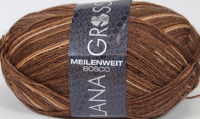 Lana Grossa Meilenweit 100 Bosco Sock Yarn Colo...