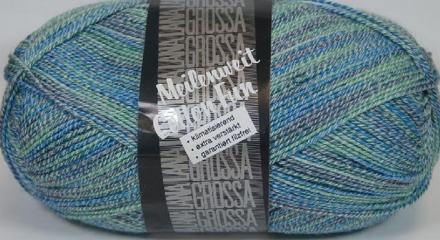 Lana Grossa Meilenweit Cotton 100 Fun Sock Yarn Color 506