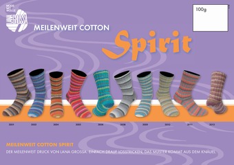 Lana Grossa Meilenweit Cotton 100 Spirit Sock Yarn