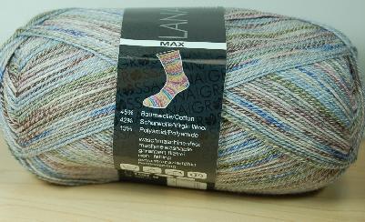 Lana Grossa Meilenweit Cotton 100 Max Sock Yarn #3357