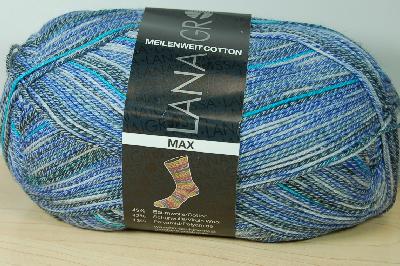 Lana Grossa Meilenweit Cotton 100 Max Sock Yarn...