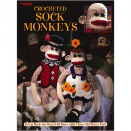 Crocheted Sock Monkeys (Leisure Arts #3130)