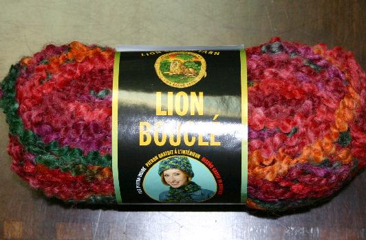 Lion Brand Lion Boucle Yarn 212 Popsicle