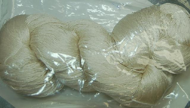 Louet 100% Silk 5/2 100g skein, undyed yarn 275 yards