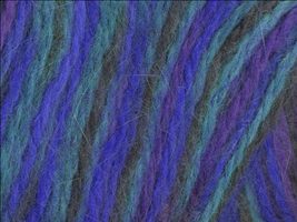 Louisa Harding Kimono Angora Yarn #02 Blue Purple Mix