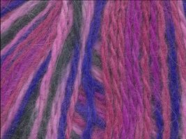 Louisa Harding Kimono Angora Yarn #04 Grey Purples