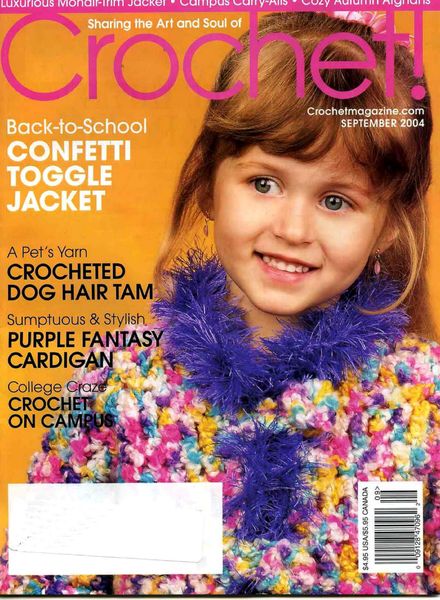 Crochet Magazine Sept 2004 Back to School