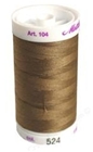 Mettler Silk Finish Sewing/Quilting Thread (547yds) #9104-1380 Espresso