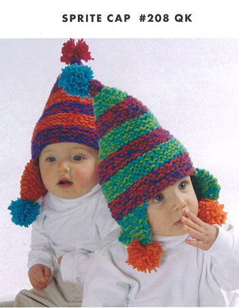 Minnowknits #208 Sprite Cap Pattern by Jil Eaton