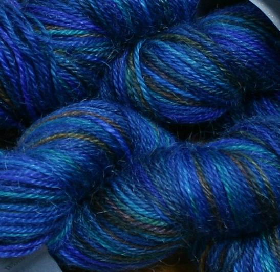 Mountain Colors Hand-Painted Bearfoot Yarn Colorway Alpine