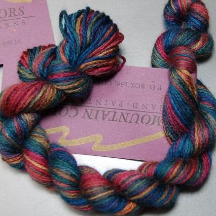 Mountain Colors Cashmere Yarn in Colorway Pheasant