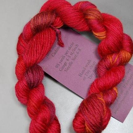 Mountain Colors Cashmere Yarn in Colorway Ruby River