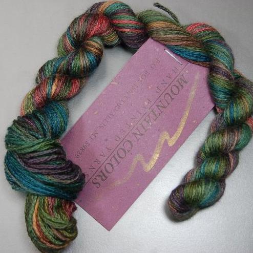 Mountain Colors Cashmere Yarn in Colorway Wilderness
