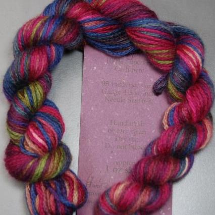 Mountain Colors Cashmere Yarn in Colorway Wild Raspberry