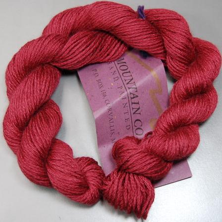 Mountain Colors Cashmere Yarn in Colorway Solitary Color Wine