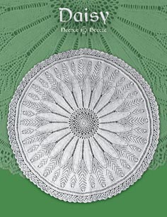 Needle Beetle Daisy Doiley Pattern