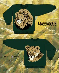Needle Beetle Sweater Pattern Massaicus Lion
