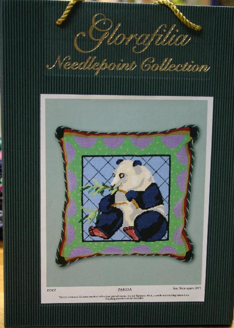Glorifilia Needlepoint Collections Panda Droll ...