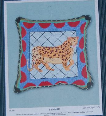 Glorifilia Needlepoint Collections Leopard Drol...