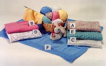 Ann Norling Crib Blanket Afghan I Six Designs In Five Gauges And Three Sizes Pattern 32