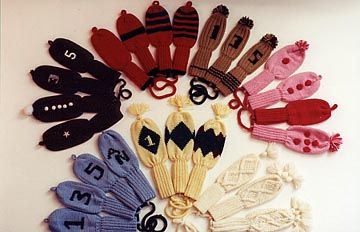 Ann Norling Golf Club Covers Pattern 4