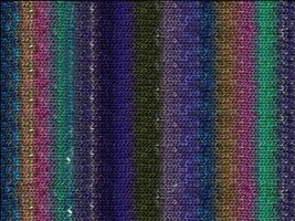 Noro Cashmere Island 012 - Purple Green Pink Forest