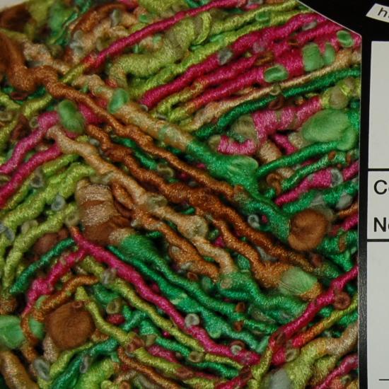Noro Hotaru Yarn #13 lime/pink/brown