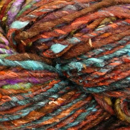 Noro Iro 058 Brown Rust Turq Purple