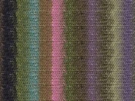 Noro Silk Garden Yarn 276 Lime, Brown, Purple, Turquiose