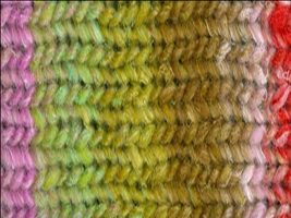 Noro Silk Garden Lite 2029 Lime, Red, Hunter