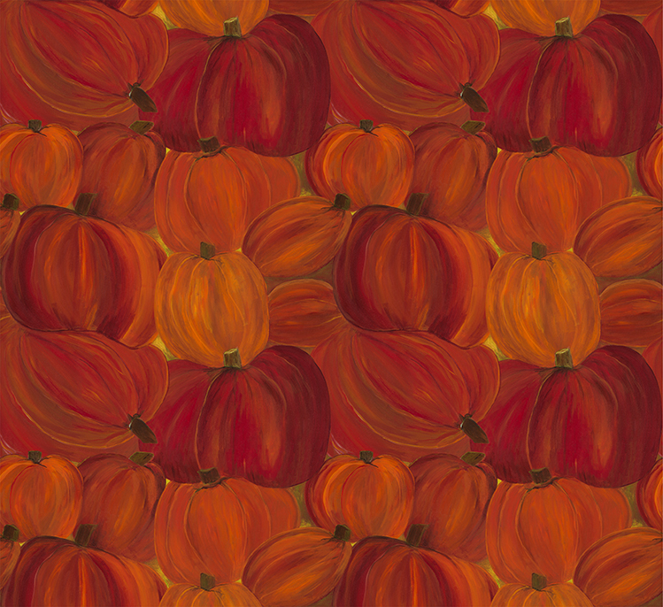 Carving Pumpkins 100% Cotton Fabric - 40013-59