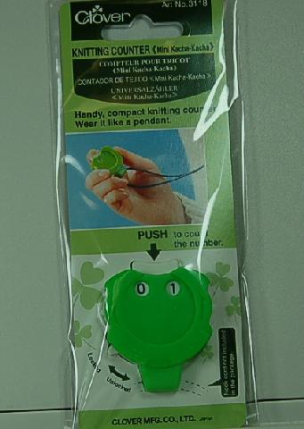 Clover #3118 Knitting Counter (Mini Kacha-Kacha)
