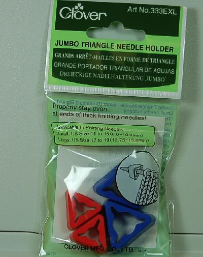 Clover  #333EXL Jumbo Triangle Needle Holder