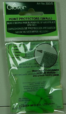 Clover  #333s Knitting Needle Point Protectors - Small