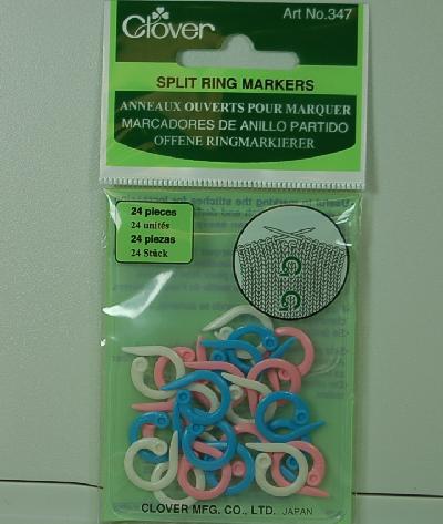 Clover  #347 Split Ring Markers